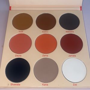 The Warrior II palette by Juvias